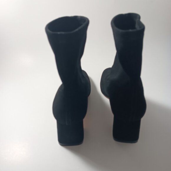 Stuart weitzman  niki  60 booties black  size 4 1/2 - Picture 4 of 7